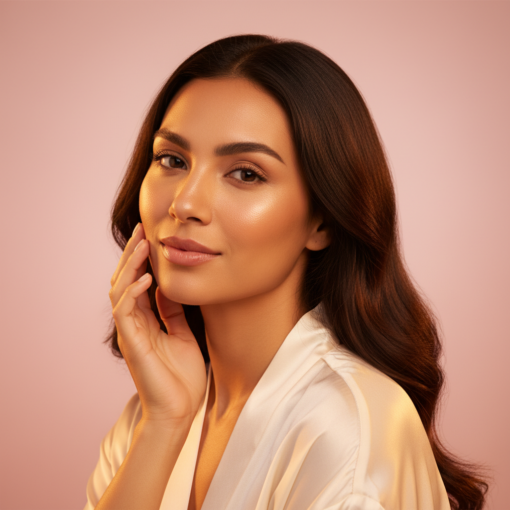 Radiant glowing skin with SkinLure