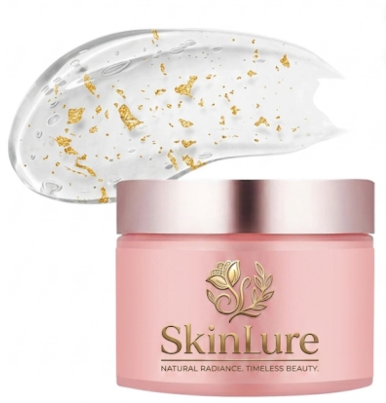 SkinLure Collagen Jelly Cream — soluble + hydrolyzed collagen jelly-cream in a pink jar
